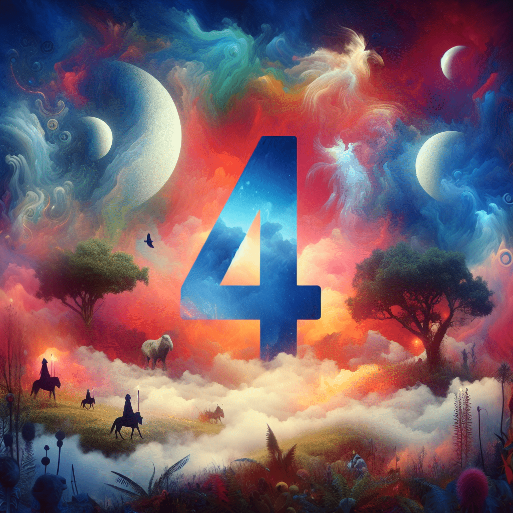 1 number 4 in a dream