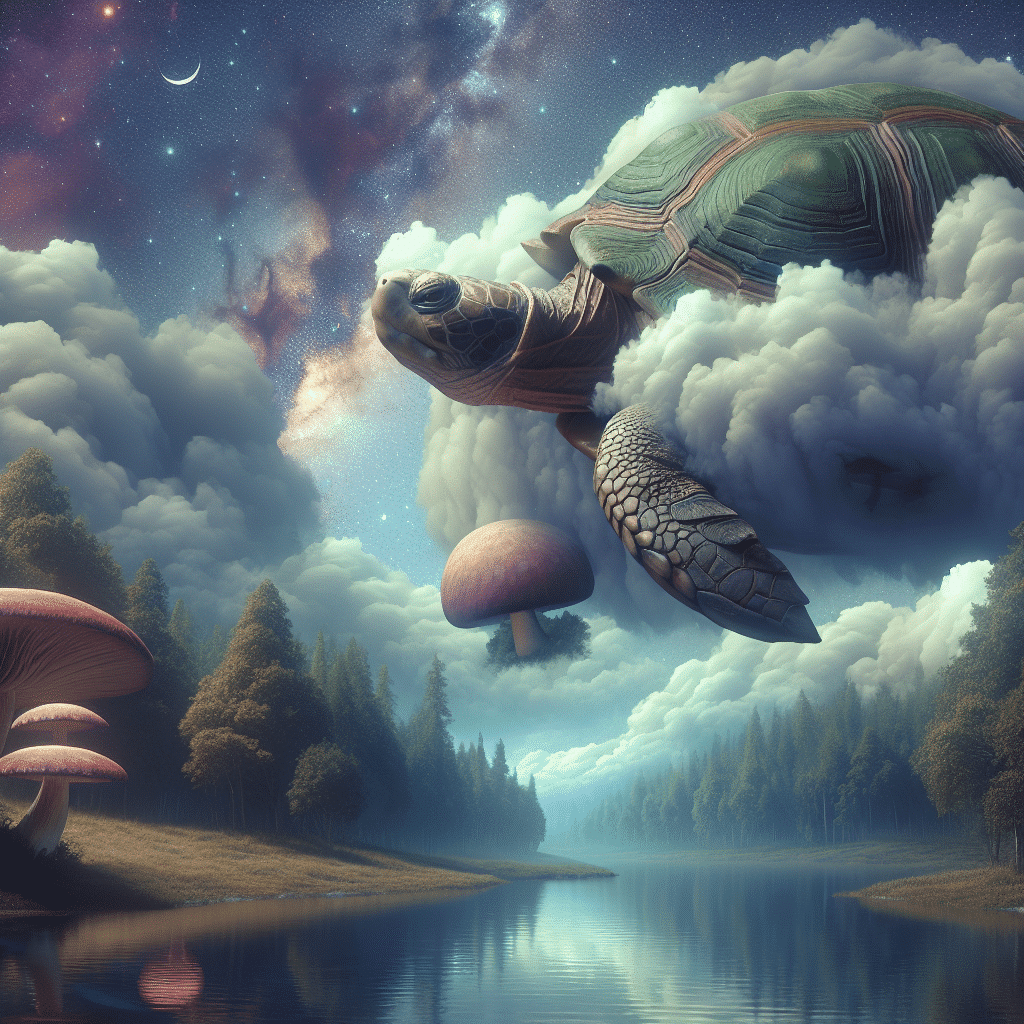 2 dream with turtle