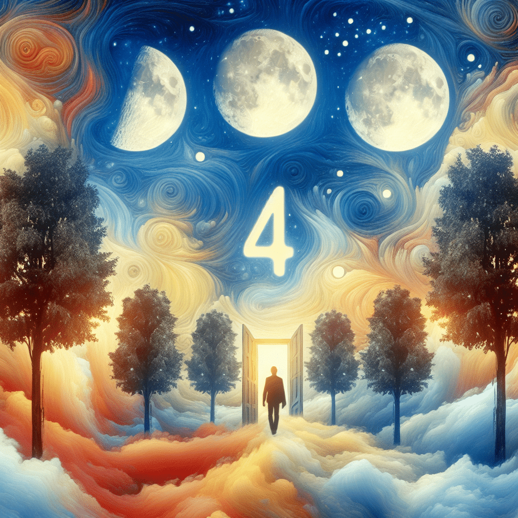 number 4 in a dream