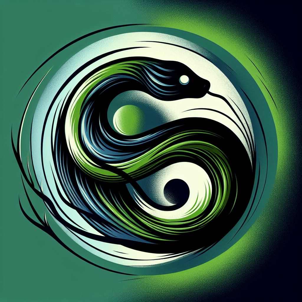 1 black and green snake dream meaning