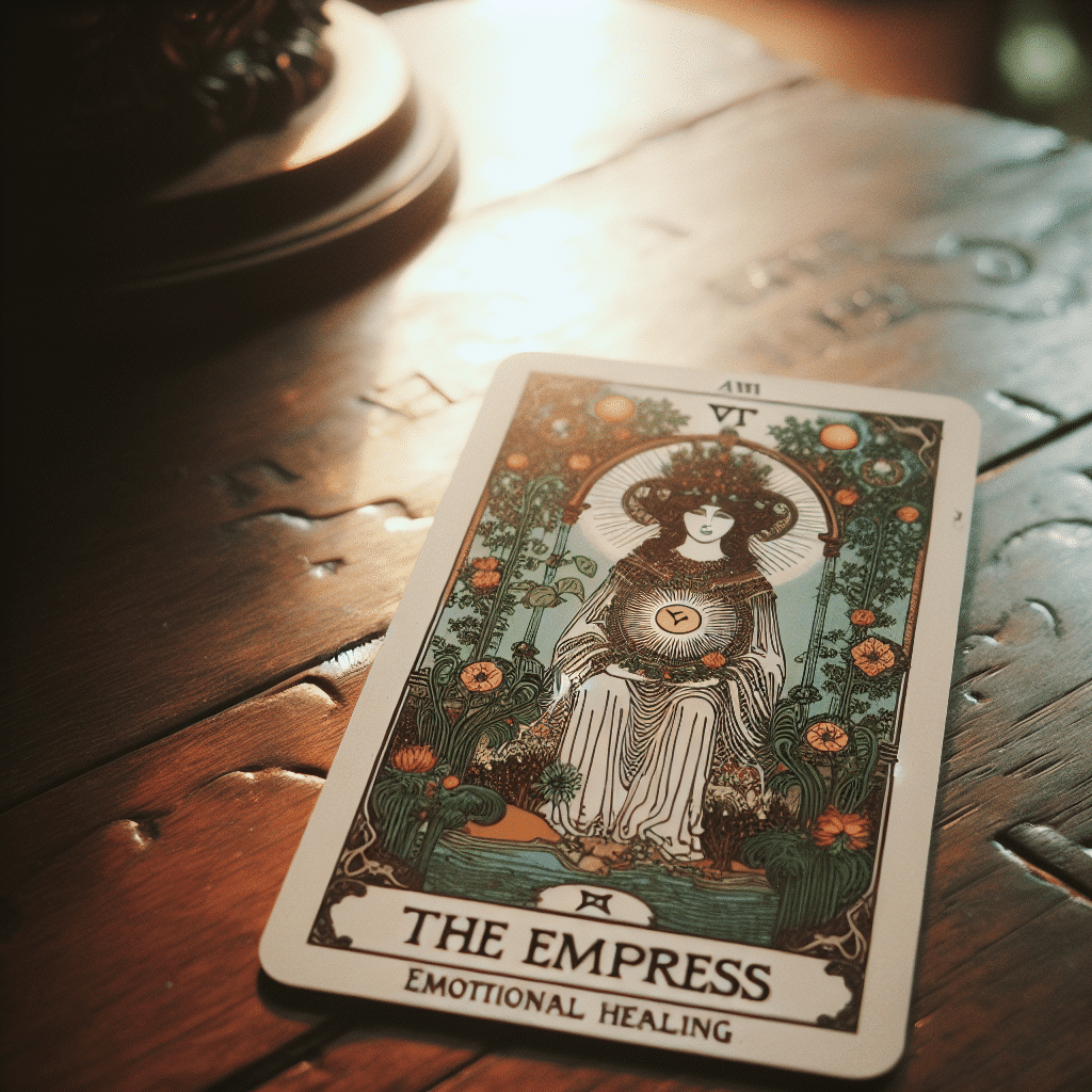 1 empress tarot card emotional healing