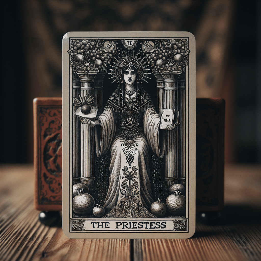 1 high priestess tarot card meaning