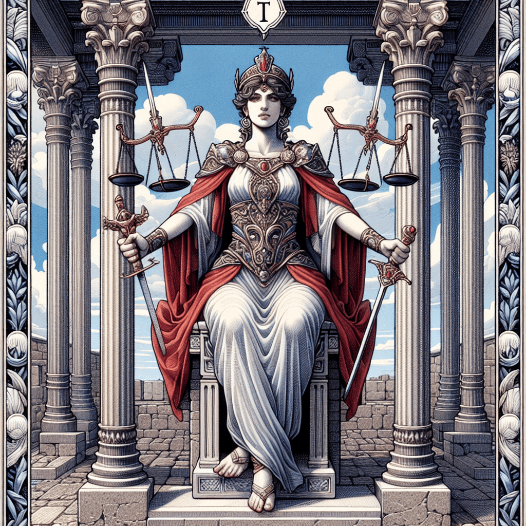 1 justice tarot card meanings