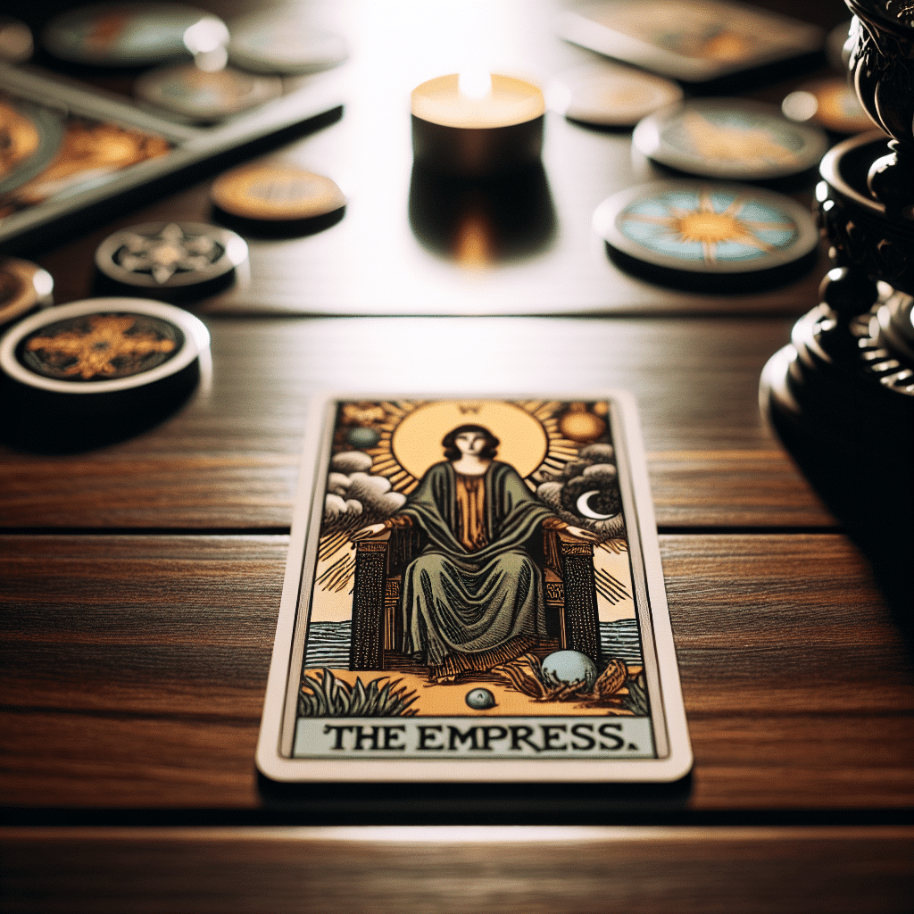 1 the empress tarot card focus for the day