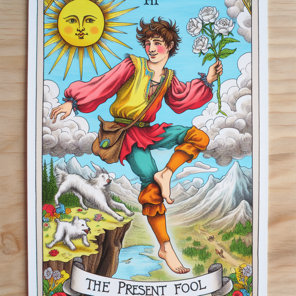 1 the fool tarot card present challenges