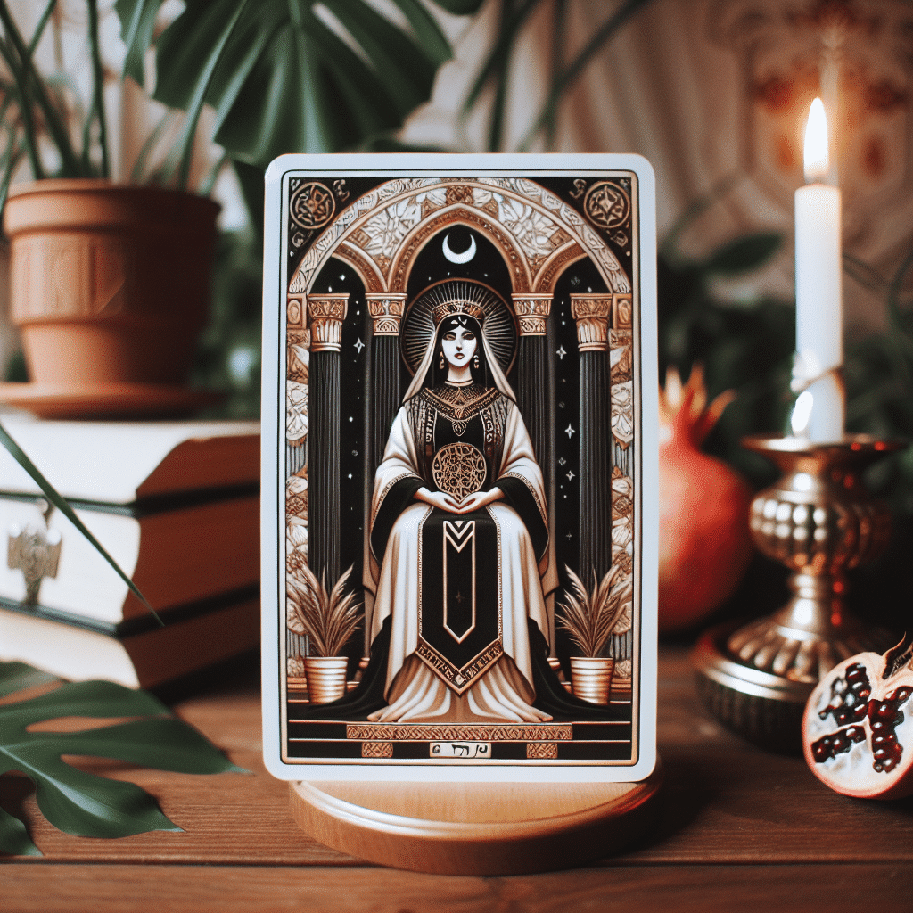 1 the high priestess tarot card daily focus
