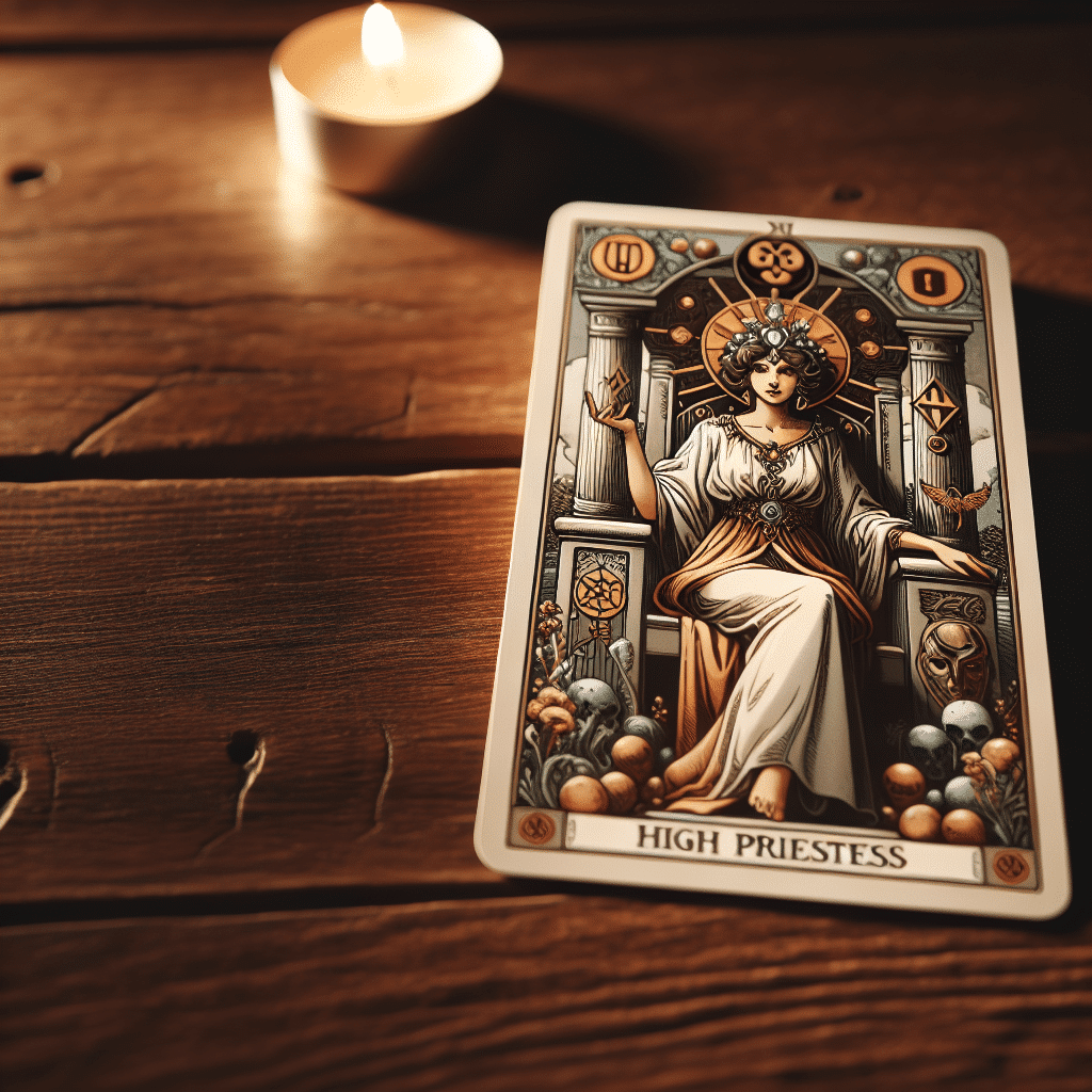 1 the high priestess tarot card in conflict resolution