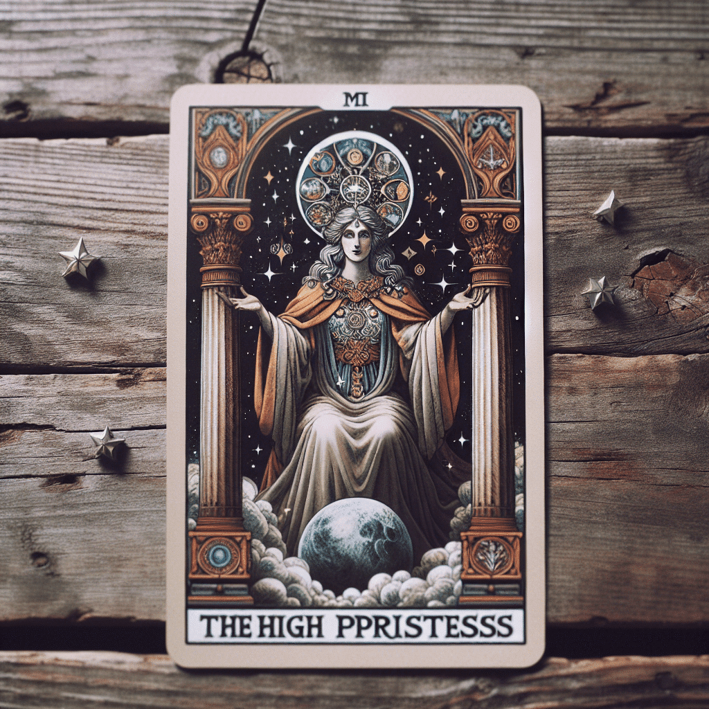 1 the high priestess tarot card in creativity and inspiration