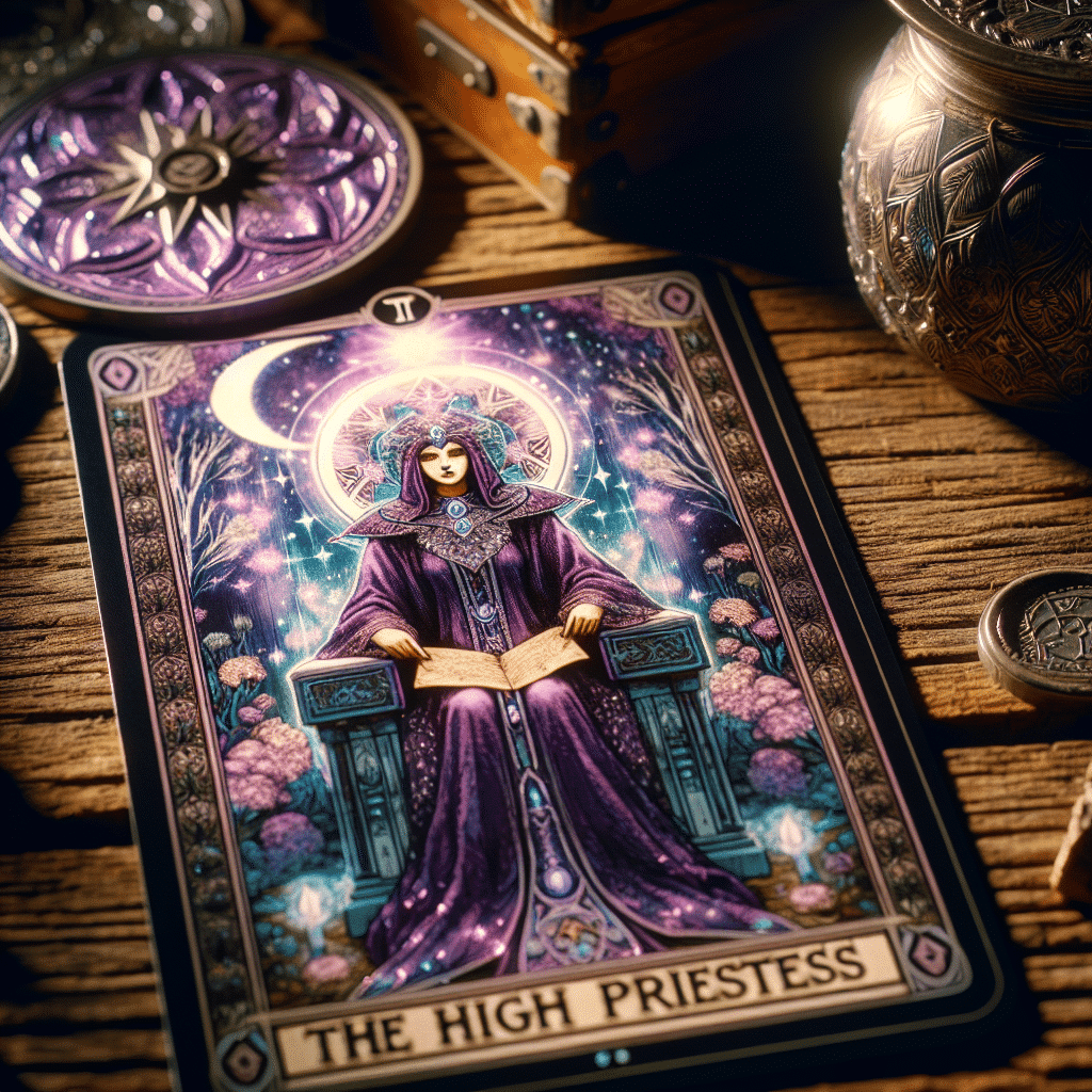 1 the high priestess tarot card