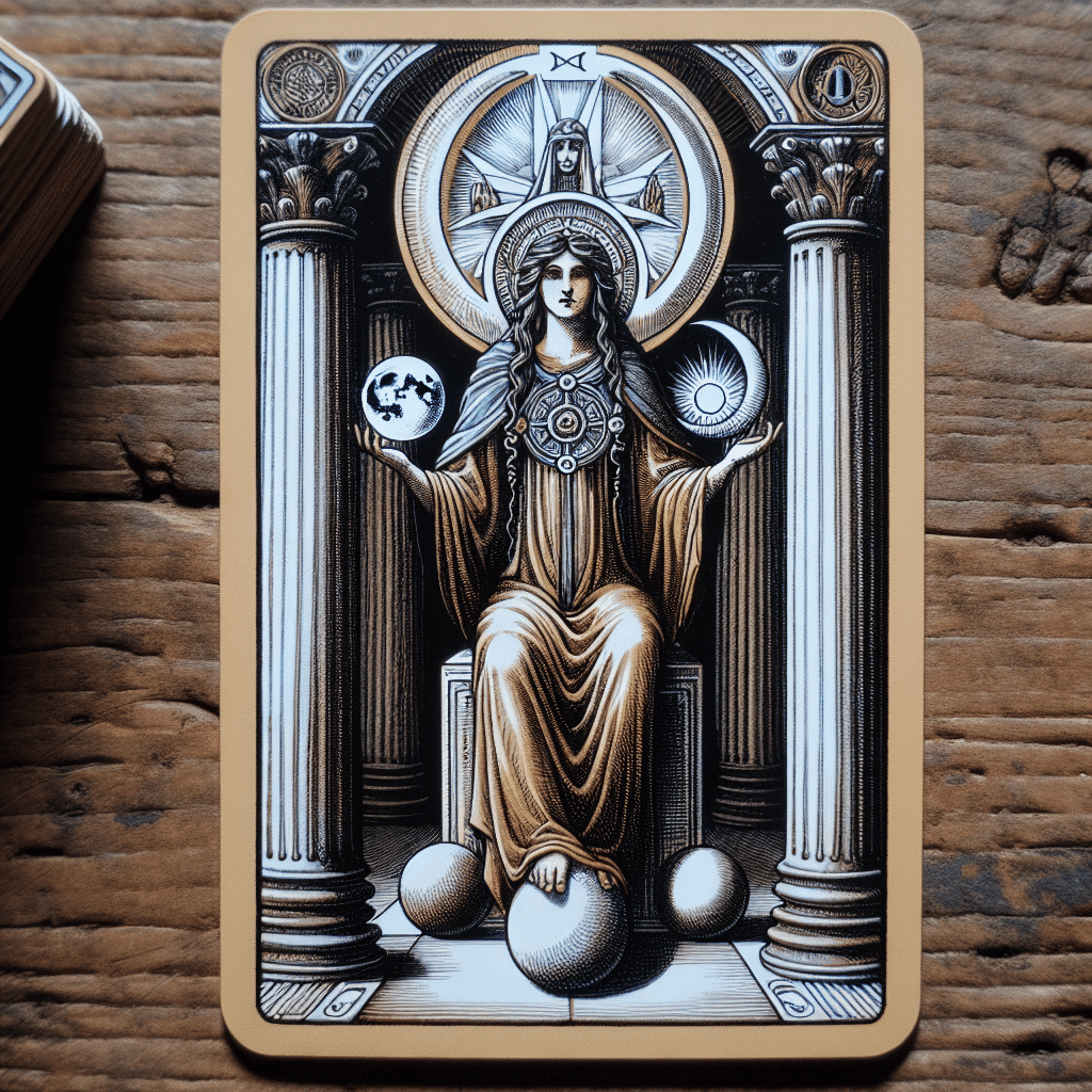2 high priestess tarot card