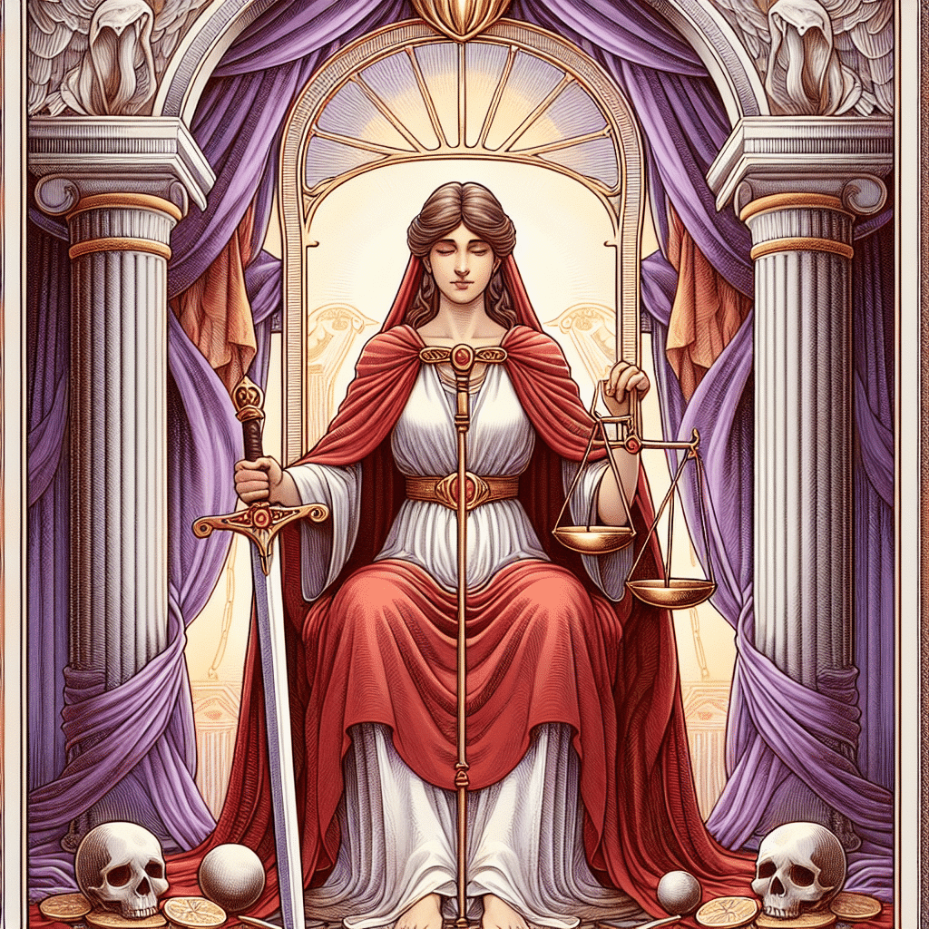 2 justice tarot card meanings