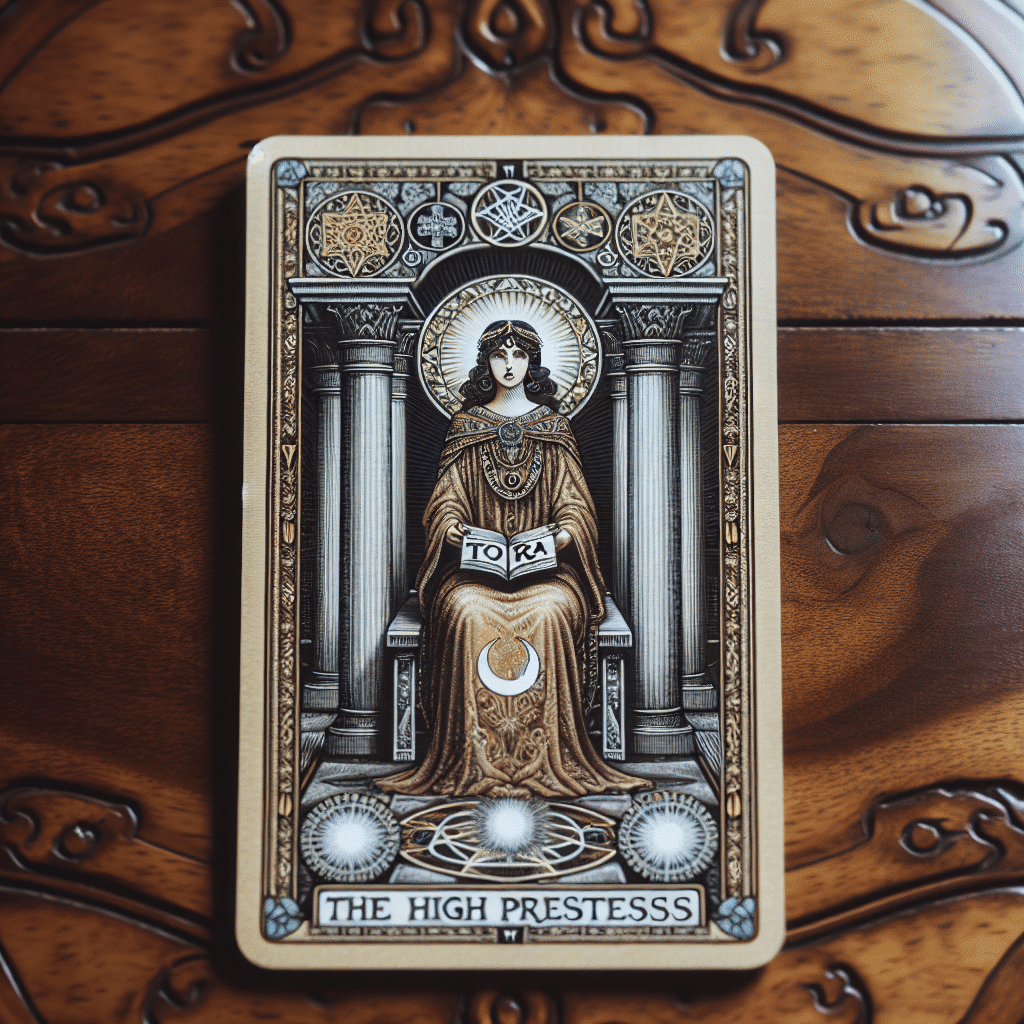 2 the high priestess tarot card daily focus