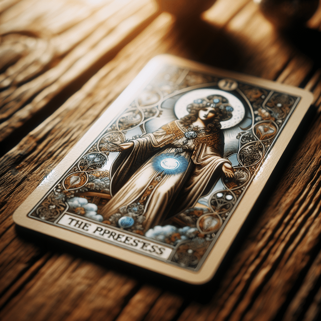 2 the high priestess tarot card in health