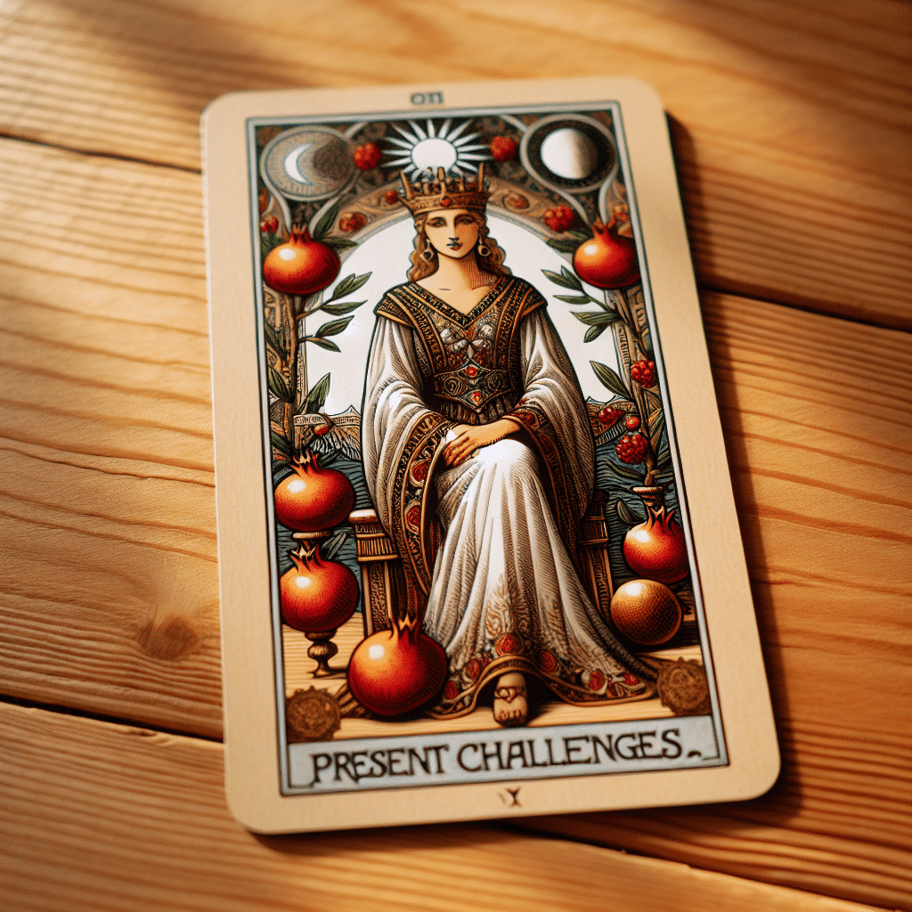 2 the high priestess tarot card present challenges