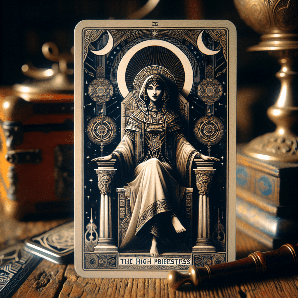 2 the high priestess tarot card