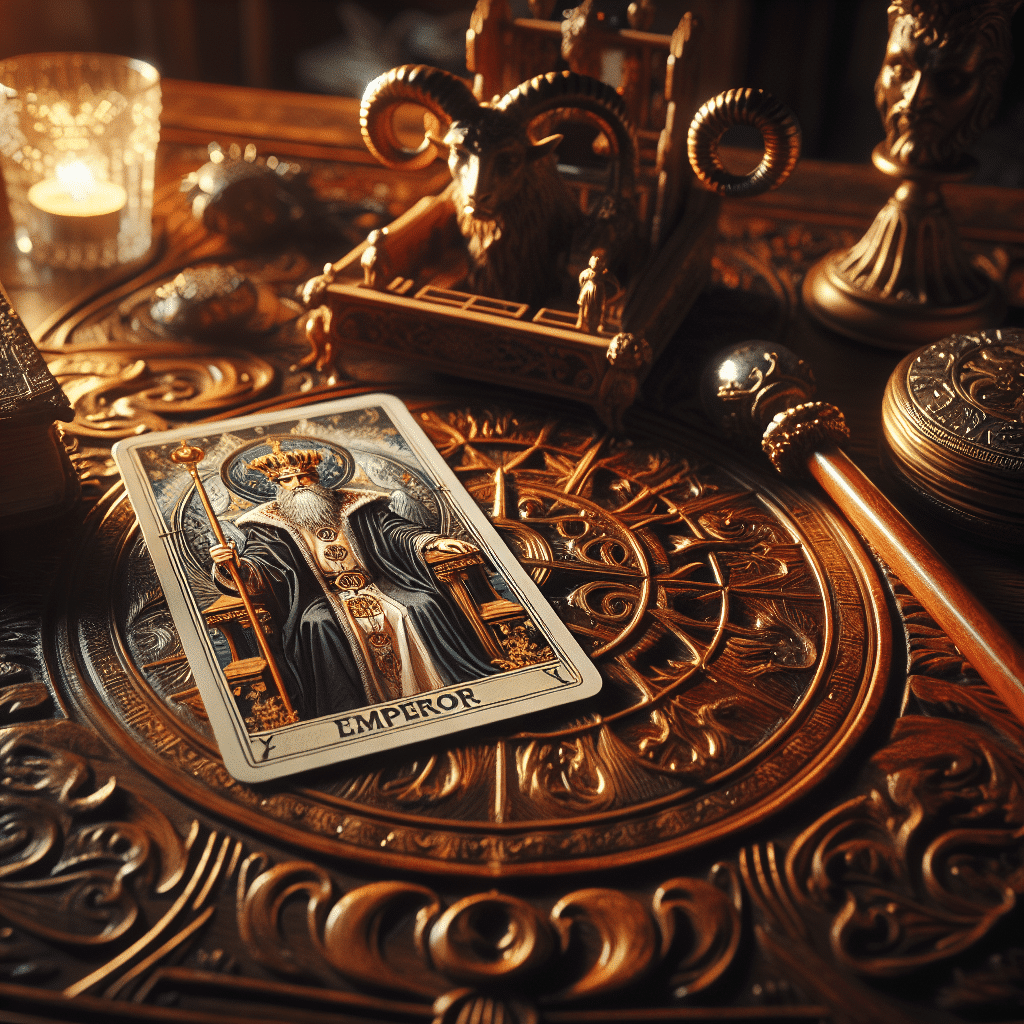 3 tarot card the emperor