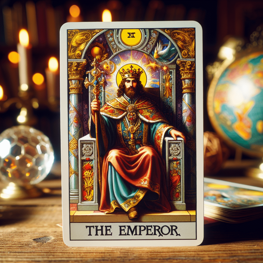 4 tarot card the emperor