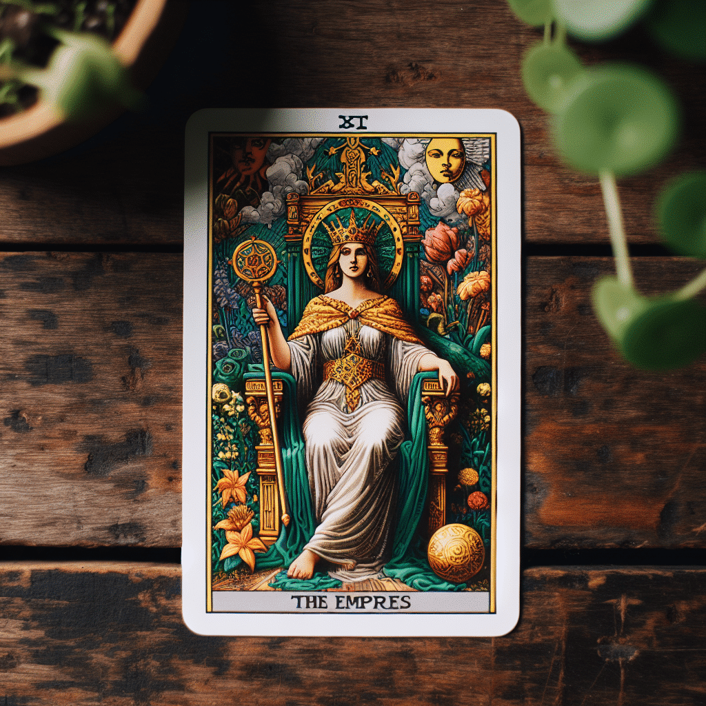 I

The Empress tarot card and the challenges of being a mother