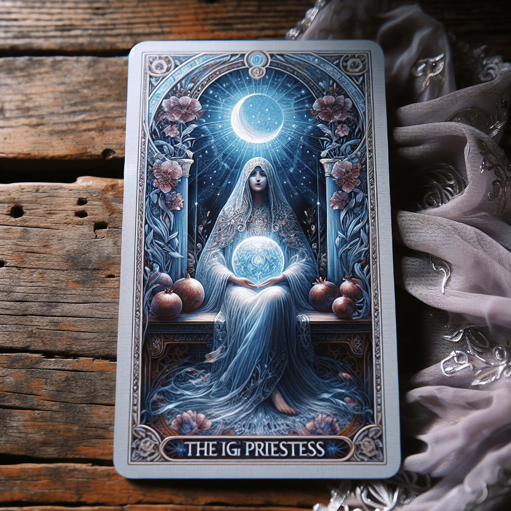 high priestess tarot card emotional healing