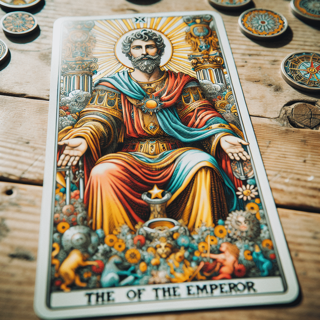 the emperor tarot card in creativity and inspiration