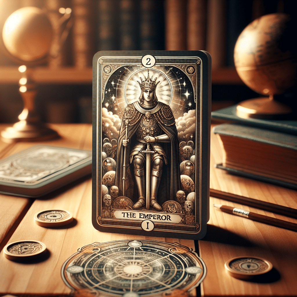 the emperor tarot card in past influences