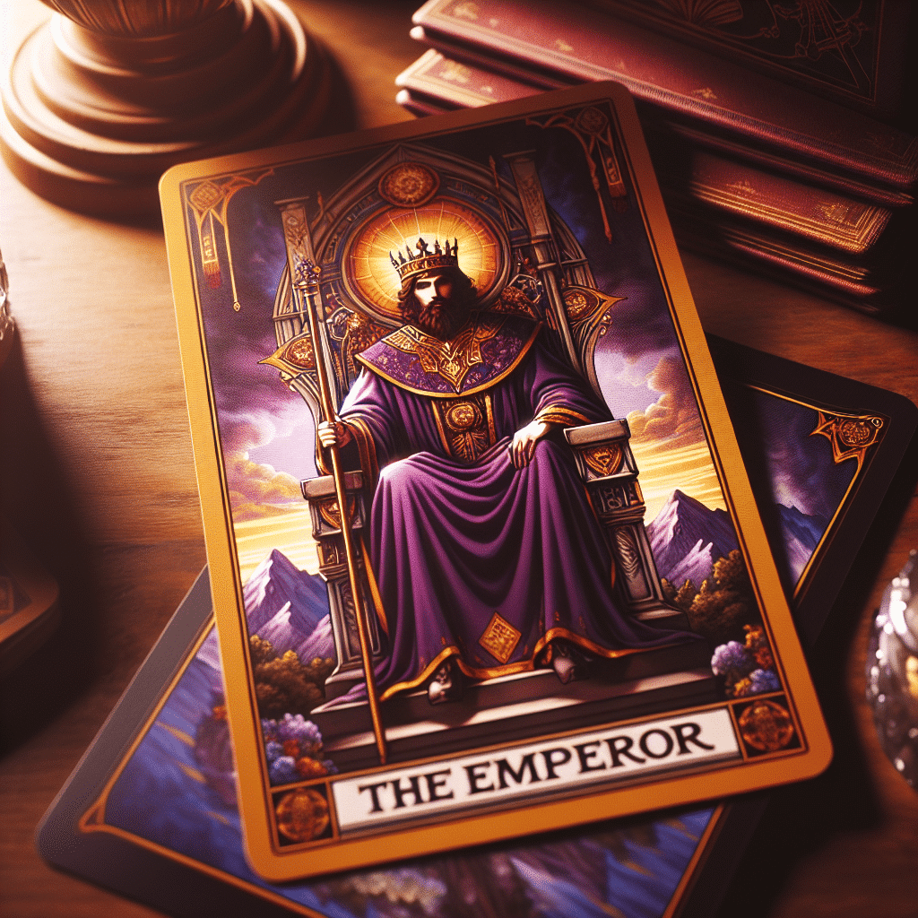 the emperor tarot card in spirituality