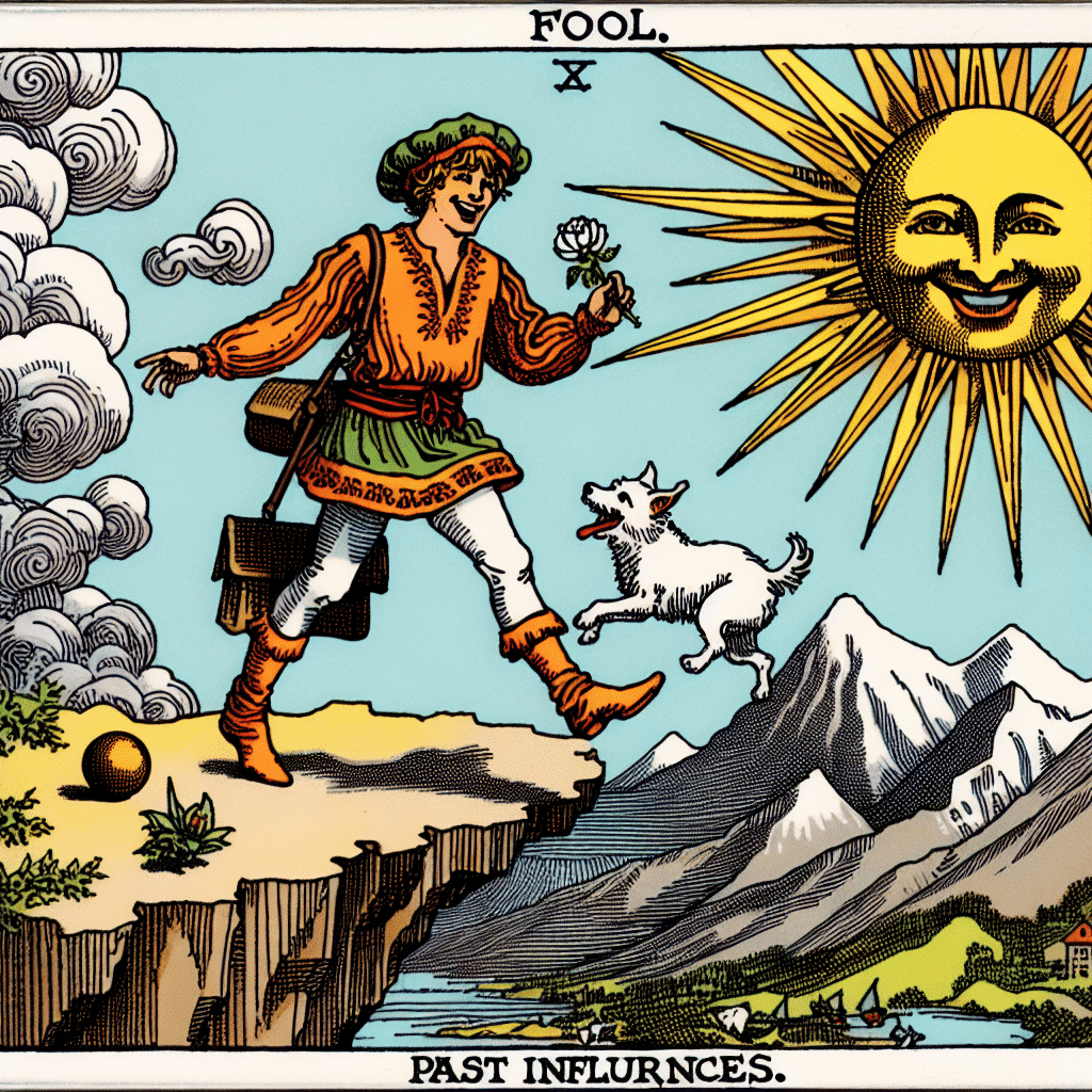 the fool tarot card in past influences