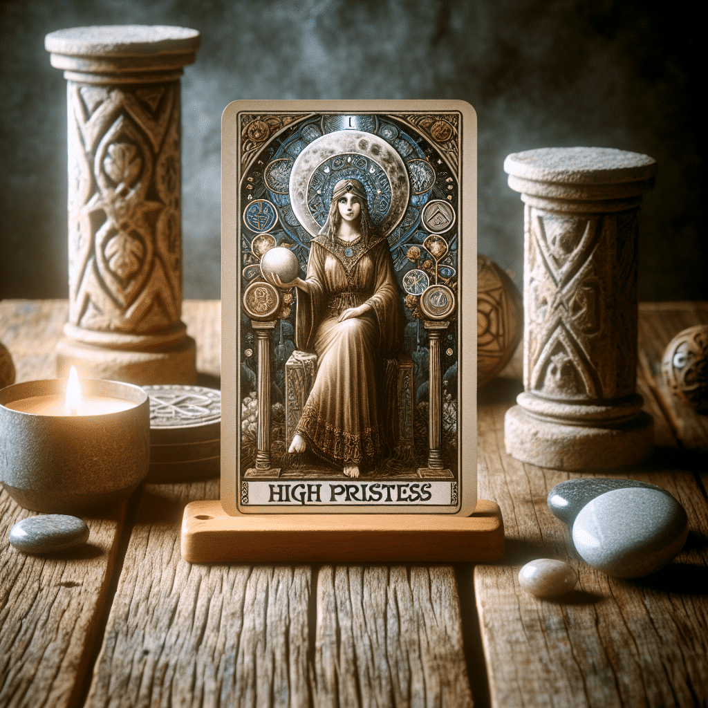 How to understand The High Priestess tarot card in love readings
