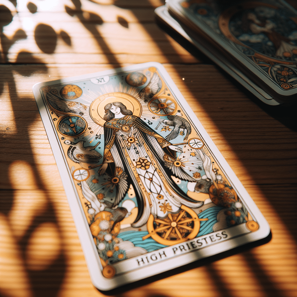 the high priestess tarot card in creativity and inspiration