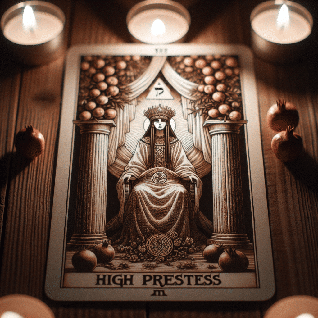 When The High Priestess is reversed, she can indicate that the qu