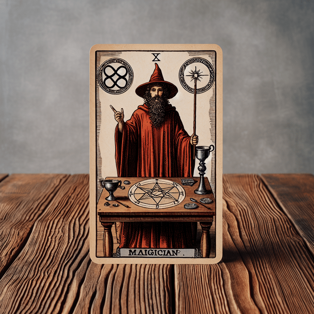 the magician tarot card in decision