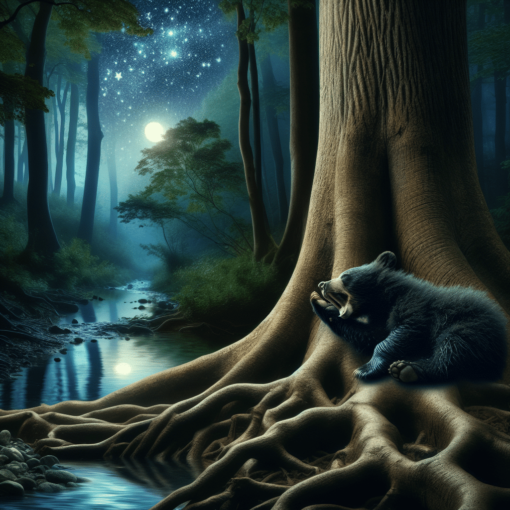 1 black bear cub dream meaning