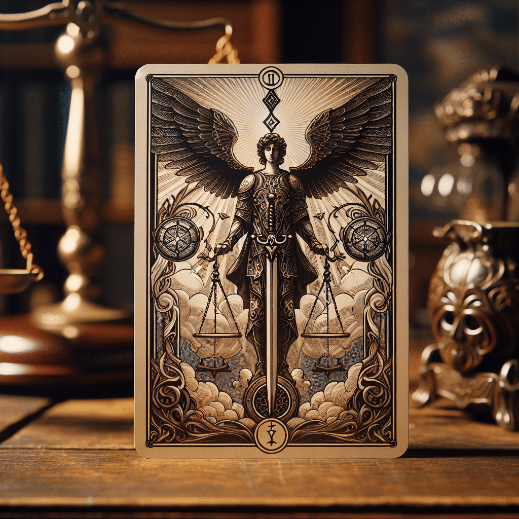 1 justice tarot card creativity inspiration