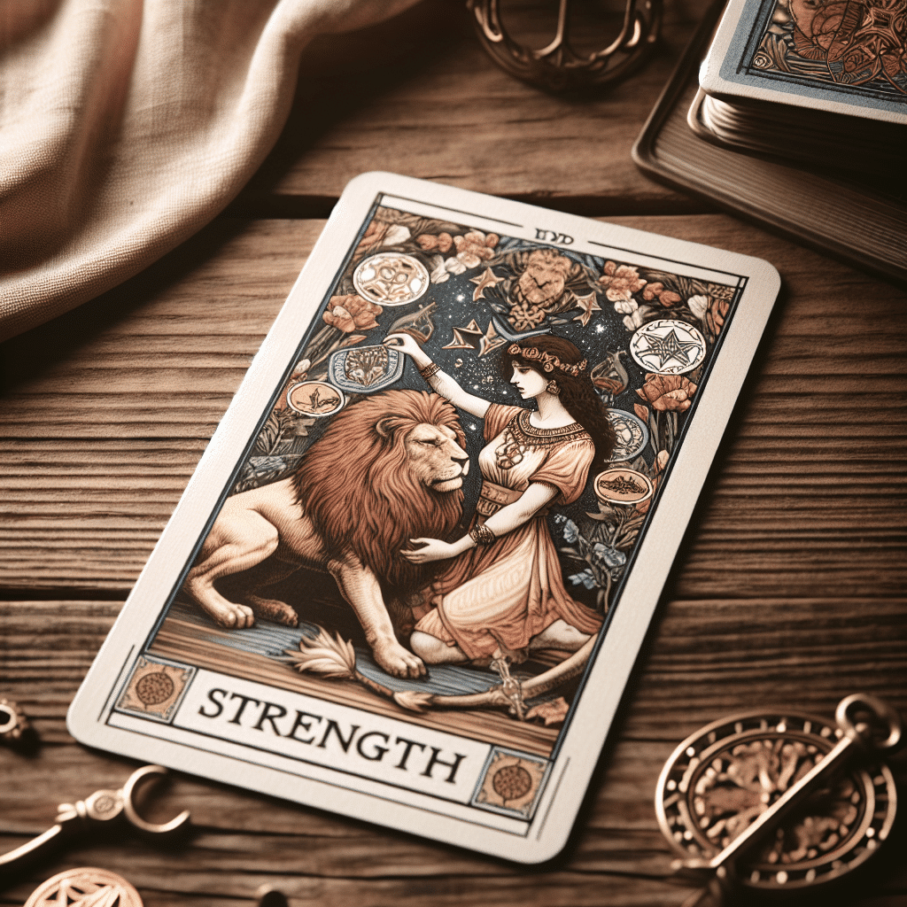 1 strength tarot card conflict resolution