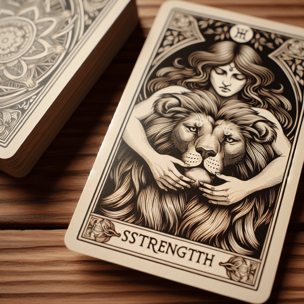 1 strength tarot card meaning