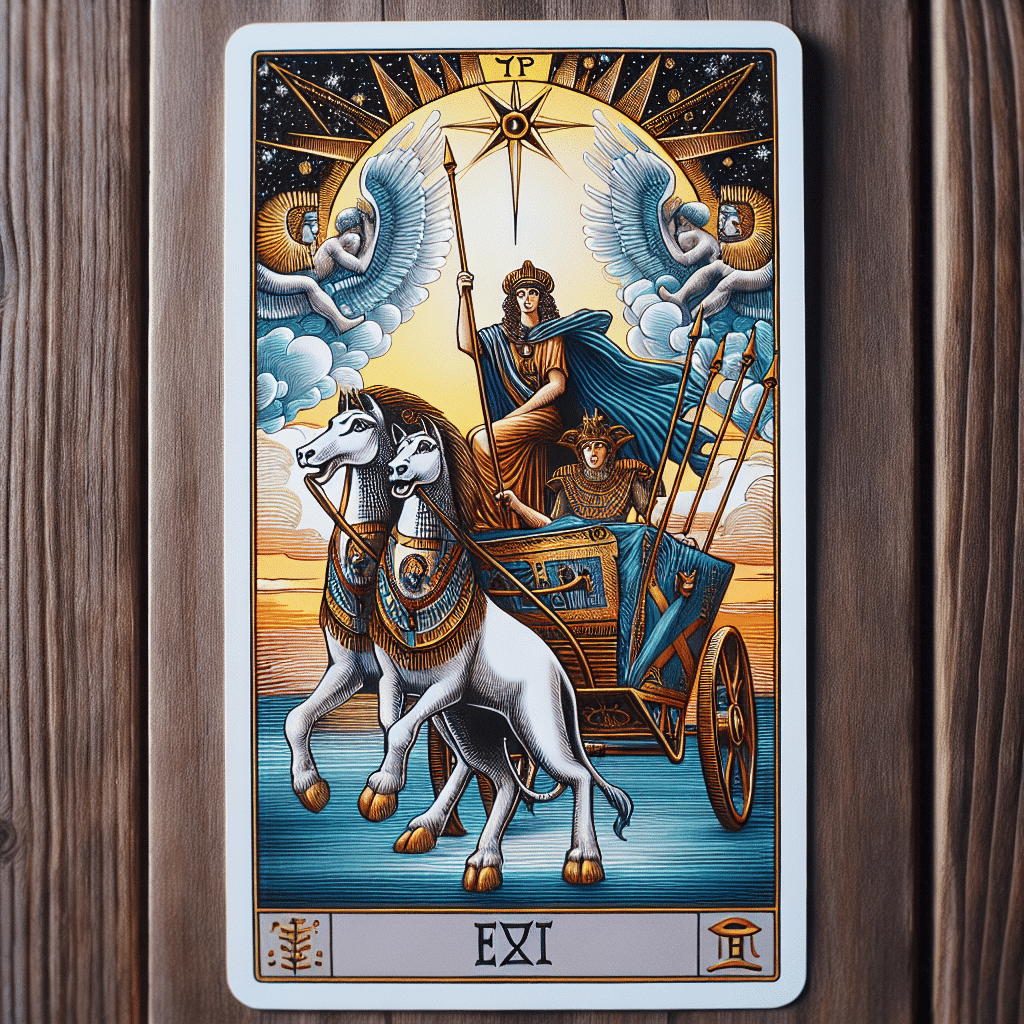 1 the chariot tarot card in career