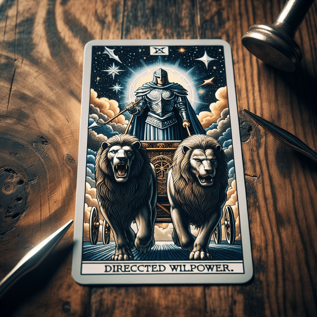 1 the chariot tarot card personal growth