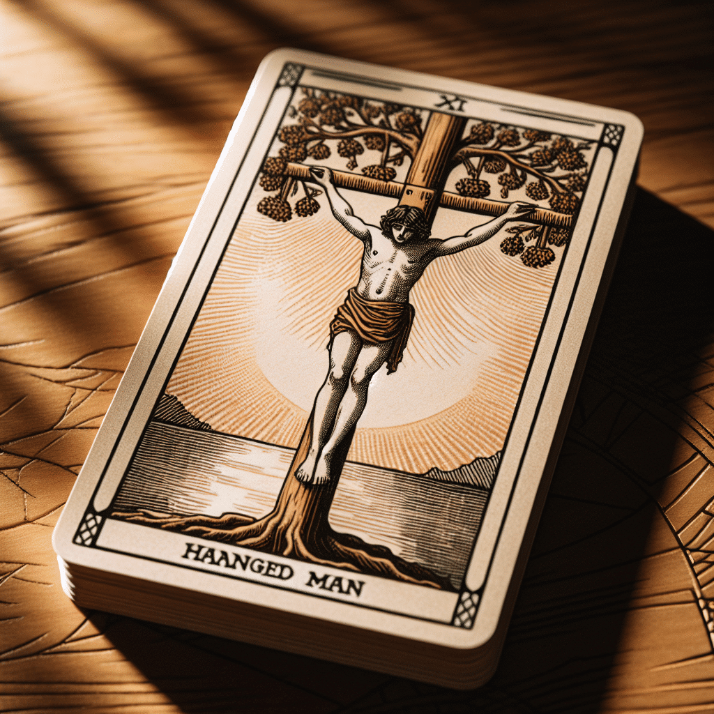 1 the hanged man tarot card in spirituality