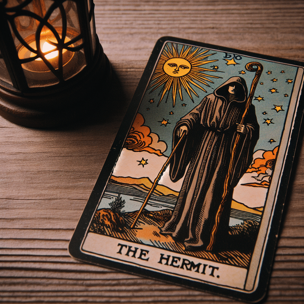 1 the hermit tarot card as advice