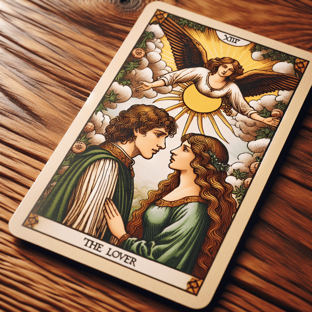 1 the lovers tarot card in decision