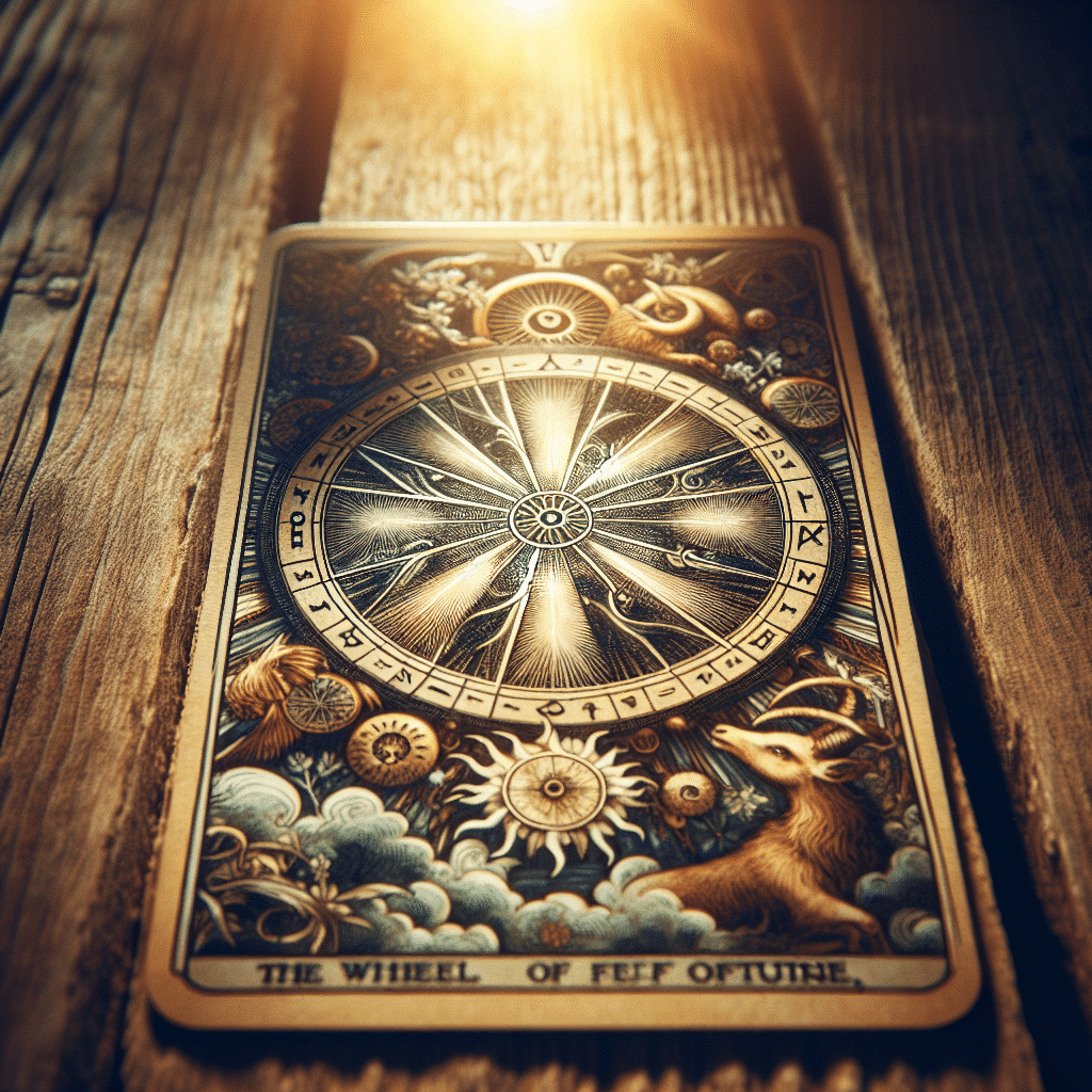 1 wheel of fortune tarot card in future potential