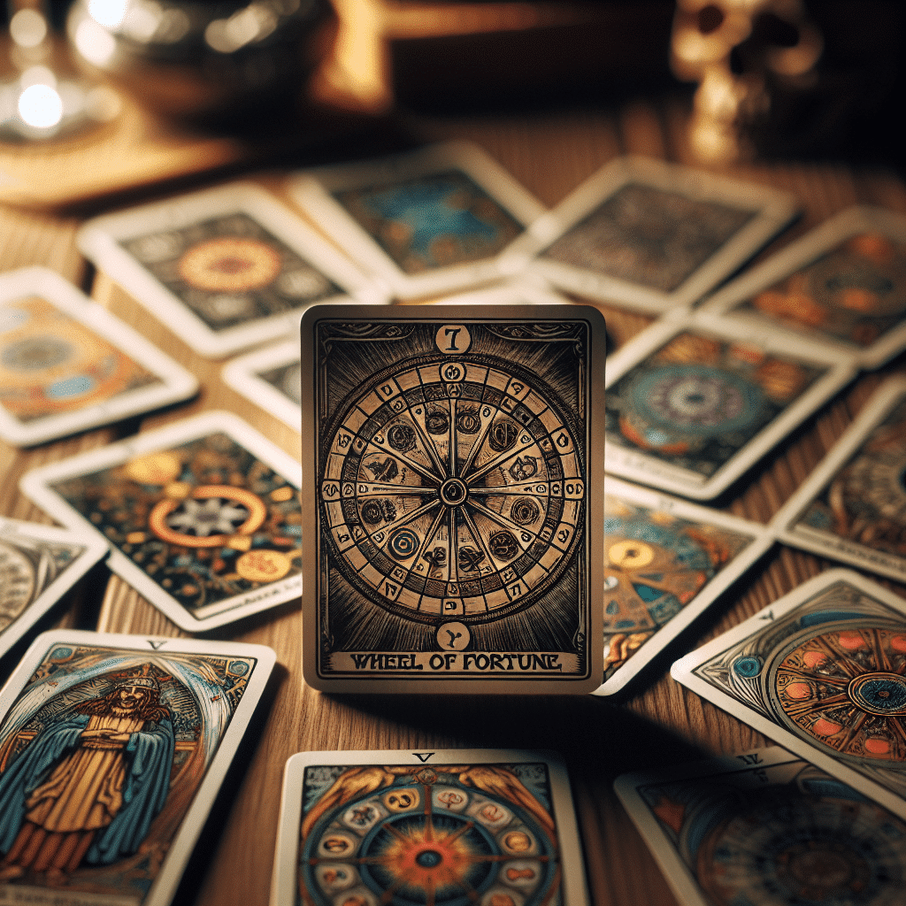 1 wheel of fortune tarot card in past influences
