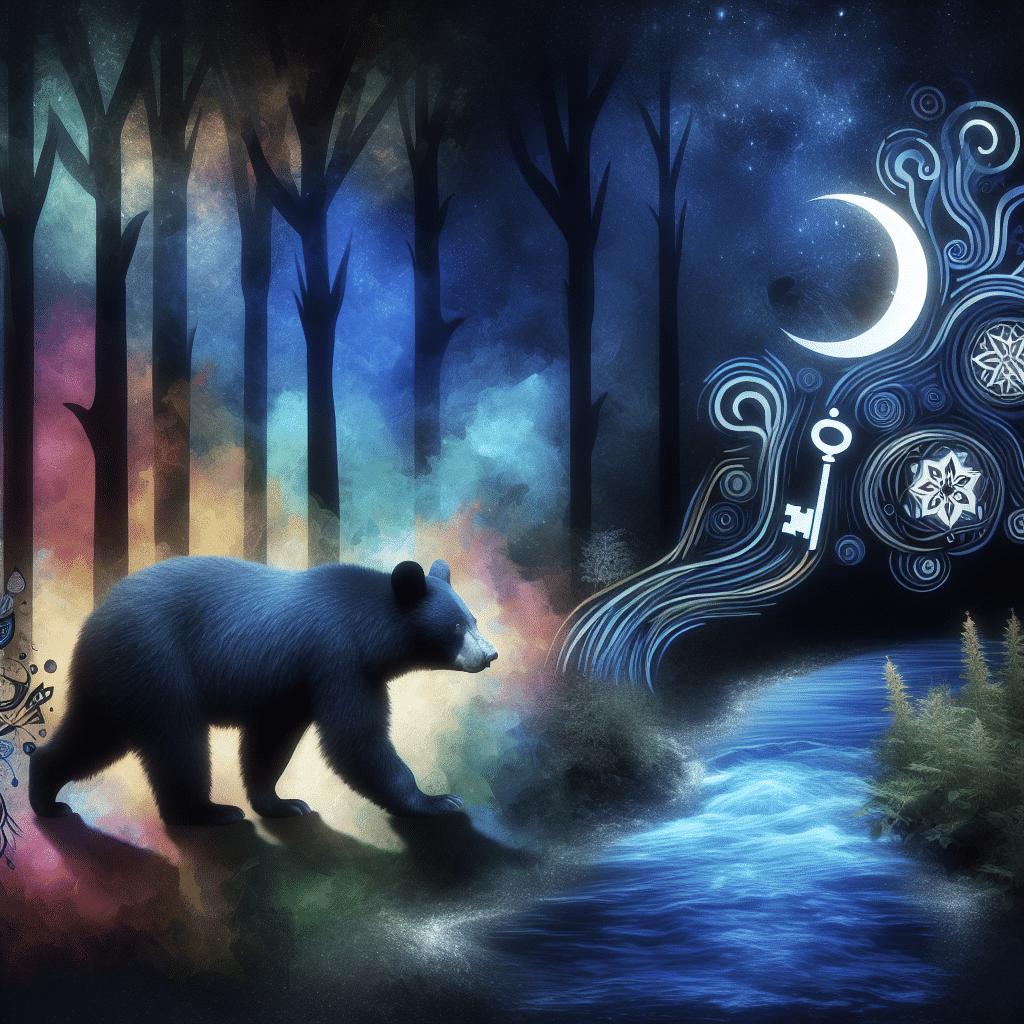 2 black bear cub dream meaning