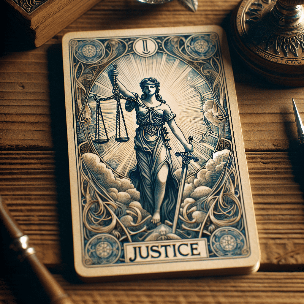 2 justice tarot card creativity inspiration