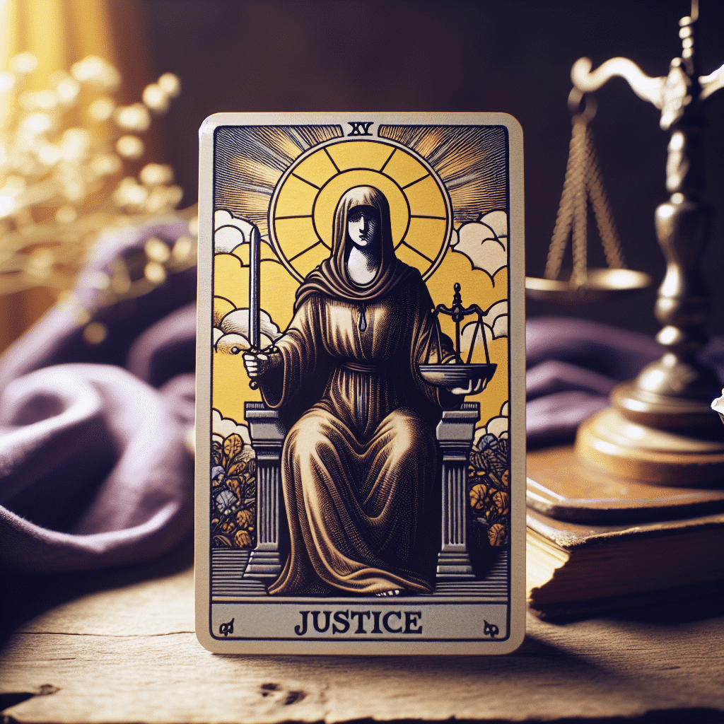 2 justice tarot card love