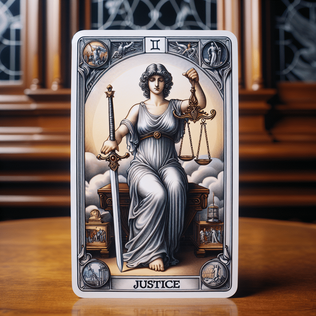 2 justice tarot card relationships