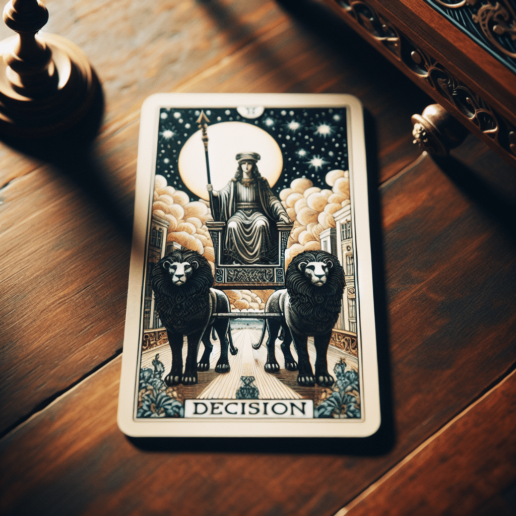 2 the chariot tarot card in decision