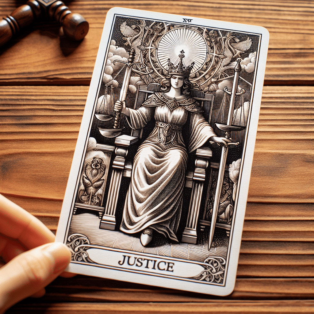 justice tarot card future