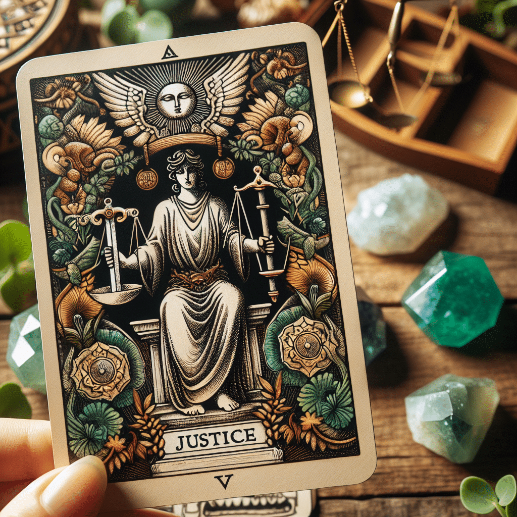The Power of Balance: Understanding the Justice Tarot Card in Health
