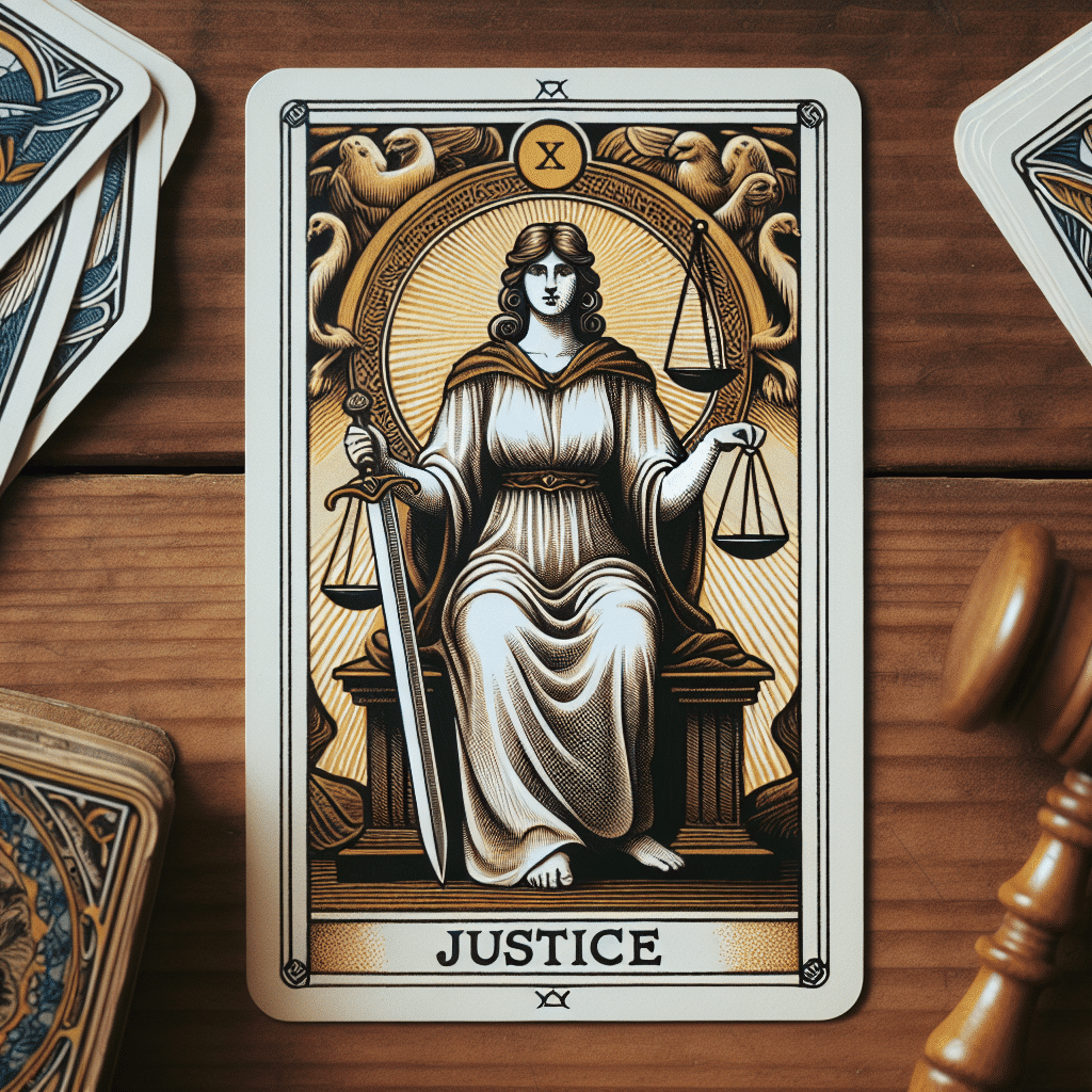 justice tarot card meaning